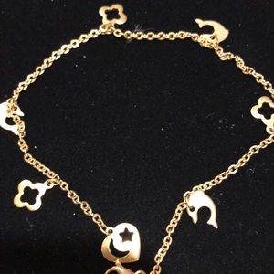 bracelet on the foot